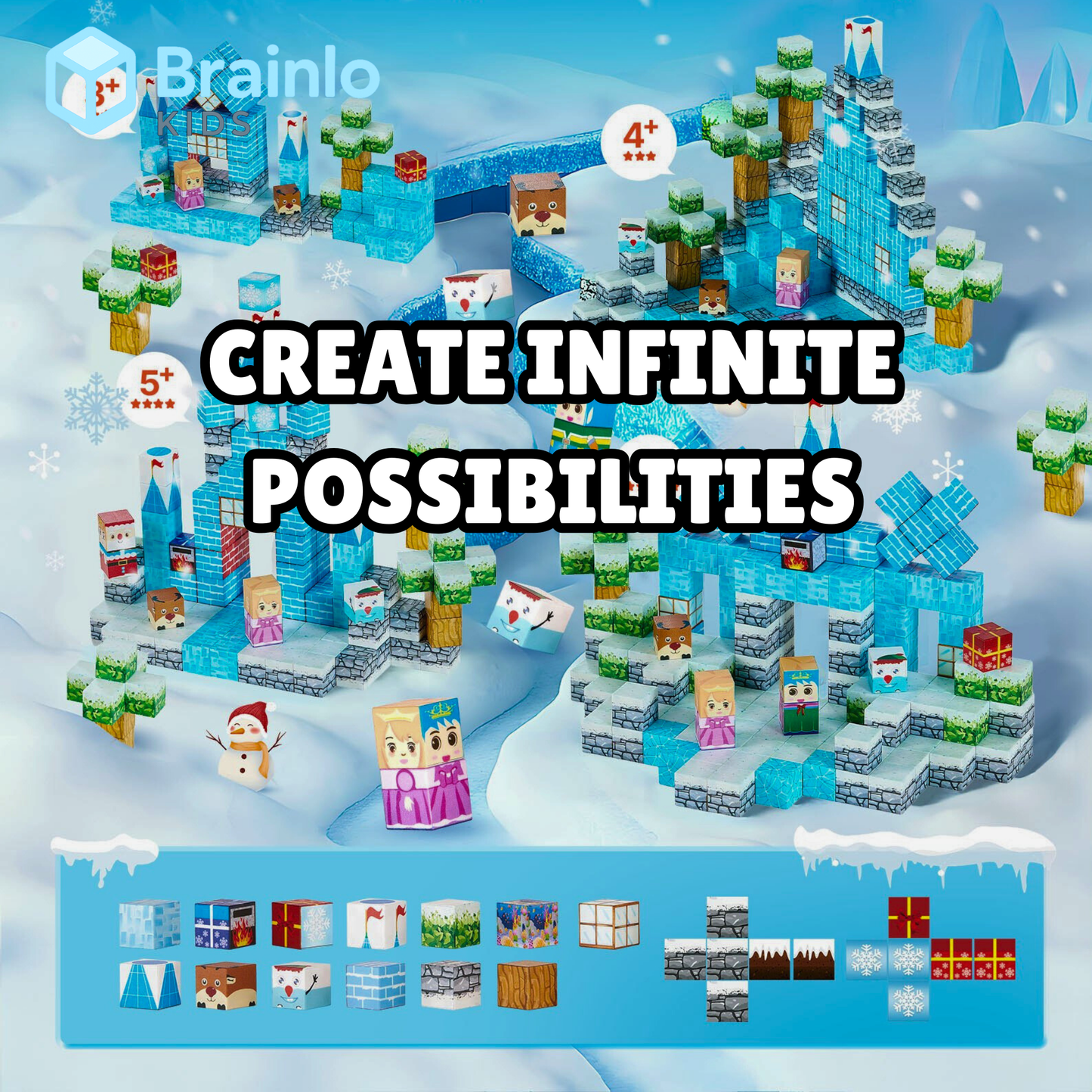 Brainlo STEM Castle MagniSet