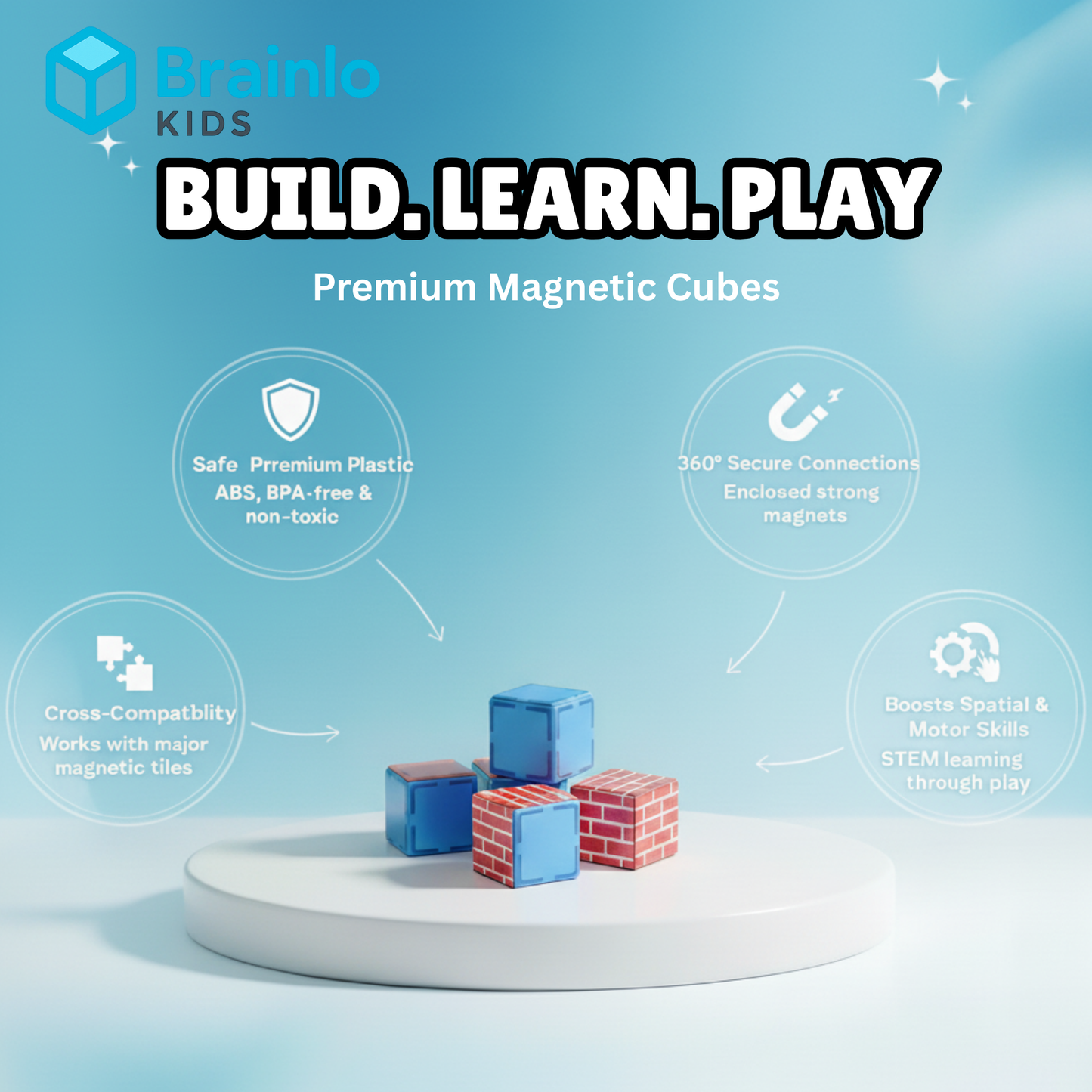 Brainlo STEM Castle MagniSet